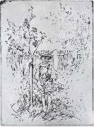 Carl Larsson Esbjorn with his Very Own Apple Tree oil painting picture wholesale